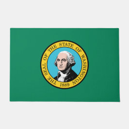 Felpudo Bandera de Washington (Estado de los Estados Unido