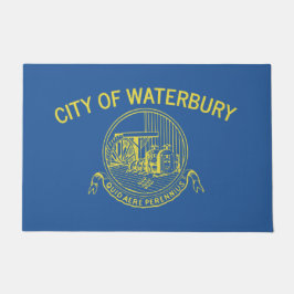 Felpudo Bandera de Waterbury (Connecticut)