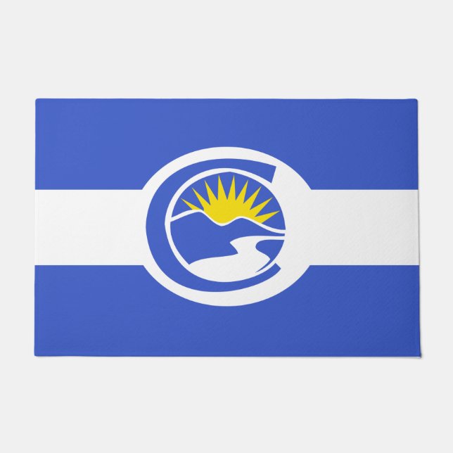 Felpudo Bandera del Centenario (Colorado) (Anverso)