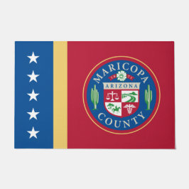 Felpudo Bandera del condado de Maricopa (Arizona)