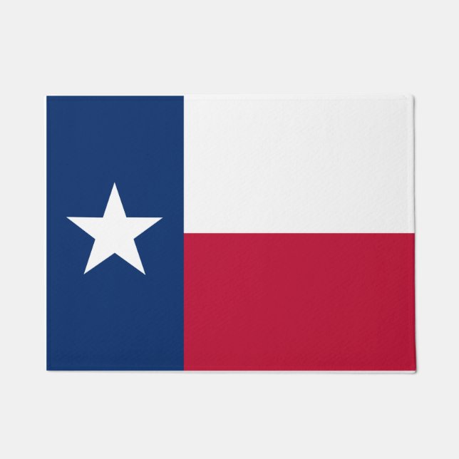 Felpudo Bandera del Estado de Texas/Estados Unidos (Anverso)