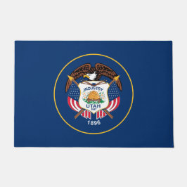 Felpudo Bandera del Estado de Utah