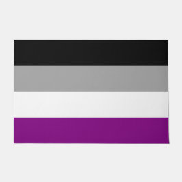 Felpudo Bandera del Orgullo Asexual (As) (Asexualidad)