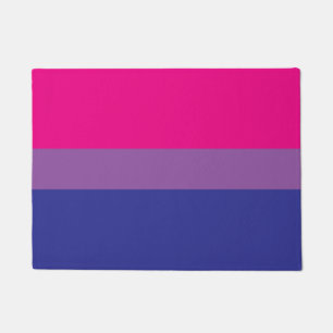 Felpudo Bandera del Orgullo Bisexual