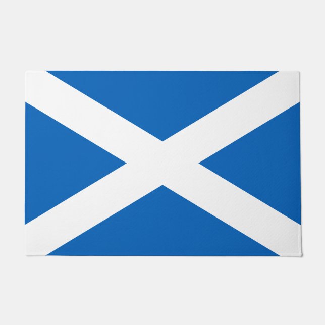 Felpudo Bandera escocesa (Saltire) (Bandera escocesa) (Anverso)