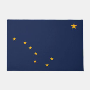 Felpudo Bandera estatal de Alaska, Estados Unidos
