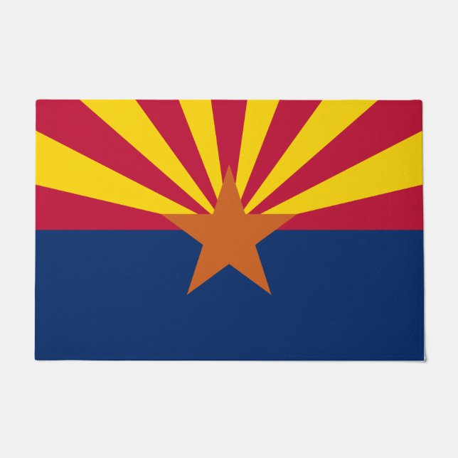 Felpudo Bandera Estatal de Arizona (Anverso)