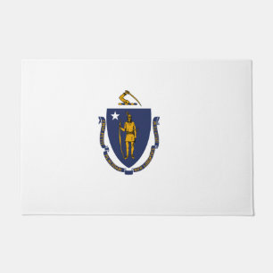 Felpudo Bandera estatal de Massachusetts
