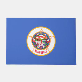 Felpudo Bandera estatal de Minnesota