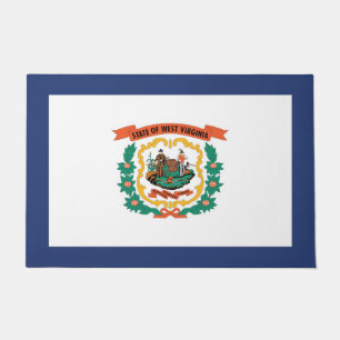 Felpudo Bandera estatal de Virginia Occidental, Estados Un