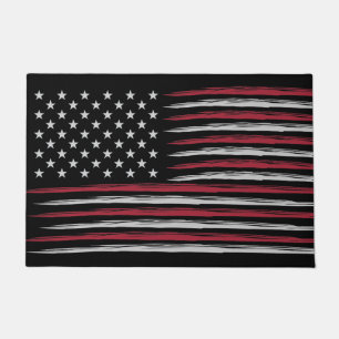 Felpudo Bandera Grunge de Estados Unidos