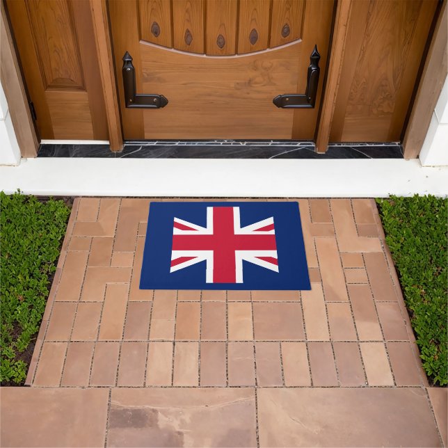 Felpudo Bandera inglesa patriótica (Exterior)