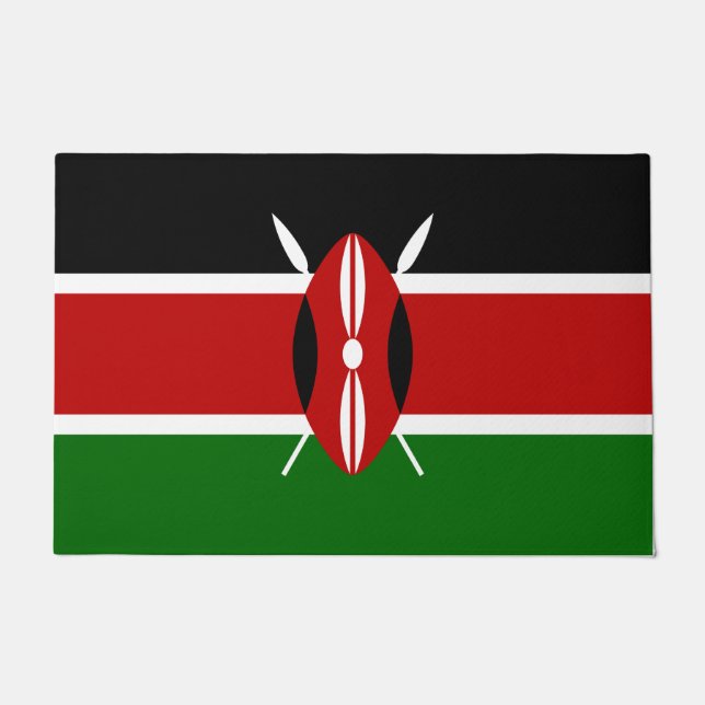 Felpudo Bandera keniana (Kenya) (Anverso)