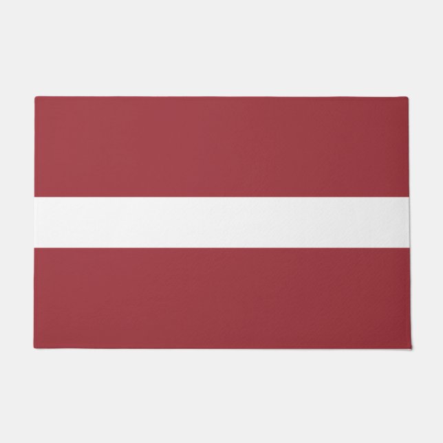 Felpudo Bandera letona (Letonia) (Anverso)