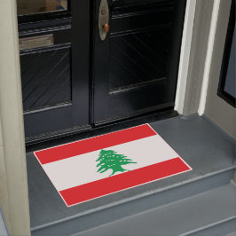 Felpudo Bandera libanesa (Bandera del Líbano)