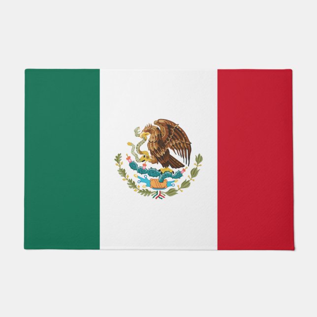Felpudo Bandera mexicana - Bandera de México (Anverso)
