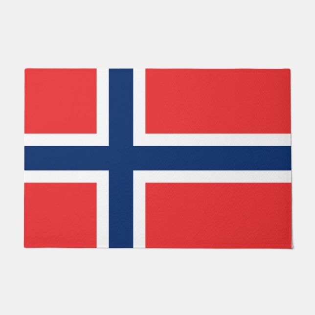 Felpudo Bandera noruega (Noruega) (Anverso)