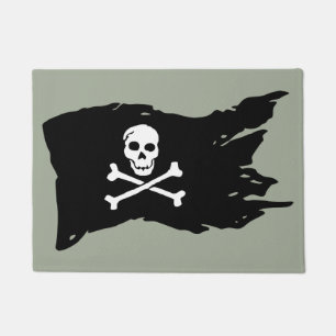 Felpudo Bandera pirata