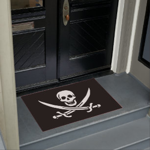 Felpudo Bandera pirata