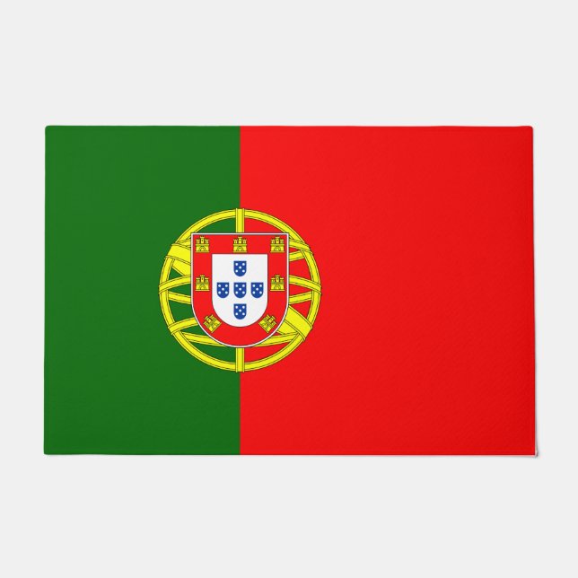 Felpudo Bandera portuguesa (Portugal) (Anverso)