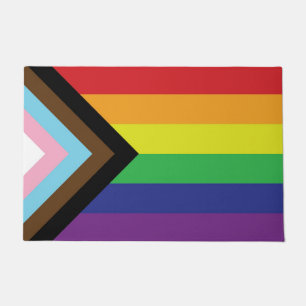 Felpudo Bandera progresista LGBTQIA
