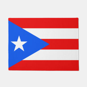 Felpudo Bandera puertorriqueña