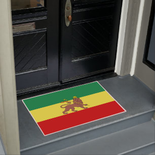 Felpudo Bandera rastafari (Rastafarianismo) (Rasta)