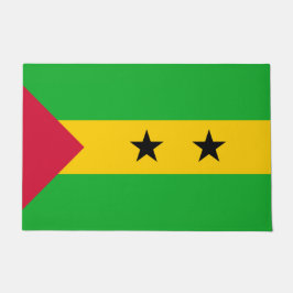 Felpudo Bandera Santo Tomé y Príncipe (Santo Tomé y Prínci