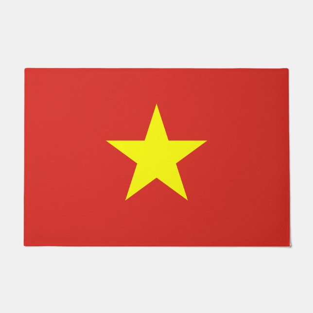 Felpudo Bandera vietnamita (Vietnam) (Anverso)