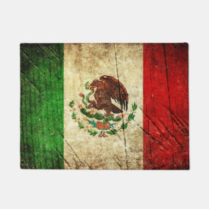 Felpudo Banderas de país apenadas el México