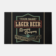Bar de etiquetas personalizadas Lager Beer Brewing