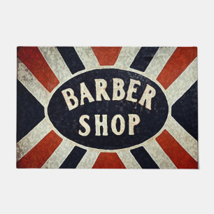 Felpudo Barbershop Rótulo 2 Doormat