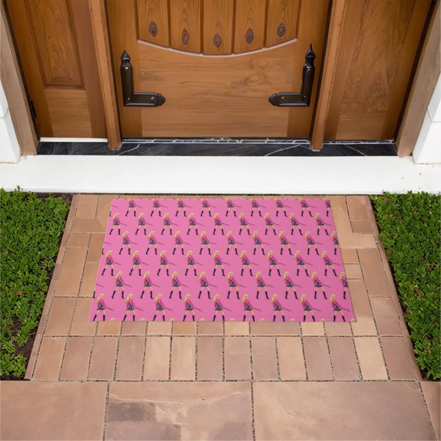 Felpudo Barbie Doormat (Exterior)