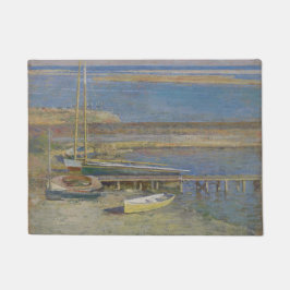 Felpudo Barcos en aterrizaje (Paisaje de Nueva Inglaterra)