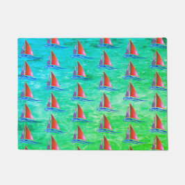 Felpudo Barcos marinos modernos