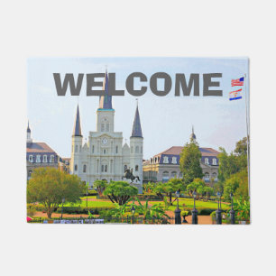 Felpudo Barrio Francés de Nueva Orleans
