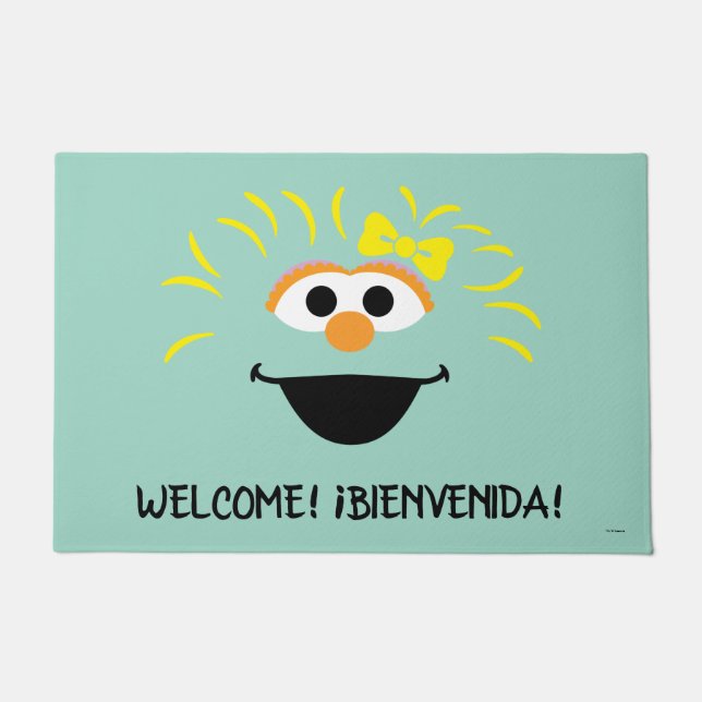 Felpudo Barrio Sésamo | Arte Rosita Face (Anverso)