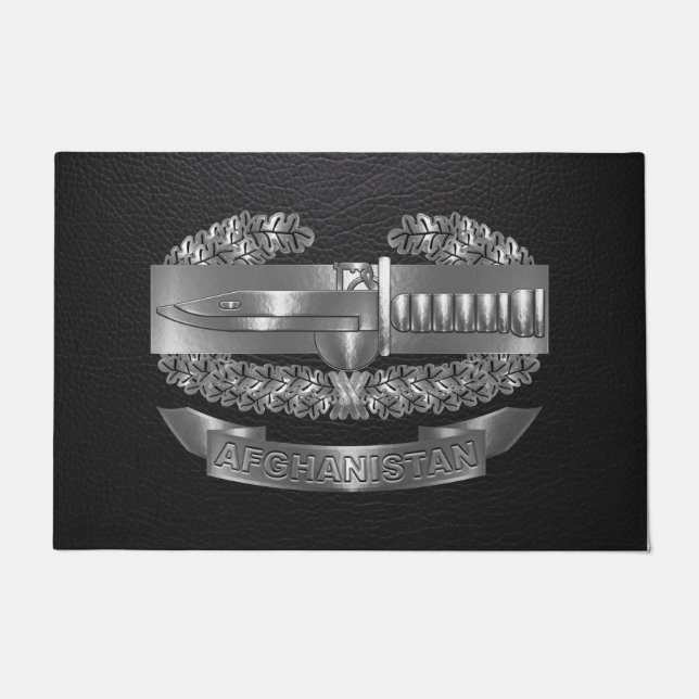 Felpudo Batalla de acción de combate Veterano de Afganistá (Anverso)