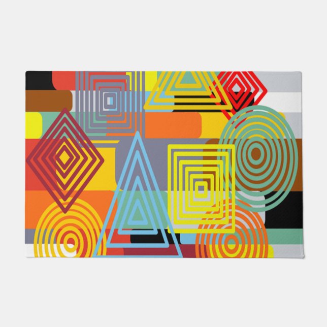Felpudo Bauhaus Design Three (Anverso)