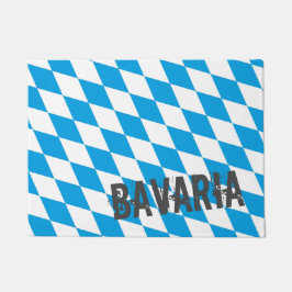 Felpudo Bavaria Alemania Bandera del Diamante Diseño