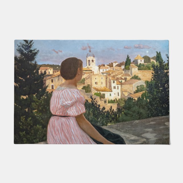 Felpudo Bazille Frederic - El Vestido Rosa (Anverso)