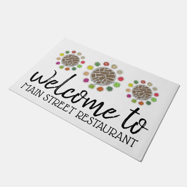 Felpudo BBBQ Barbacoa Restaurante de comida barbacoa (Angular)