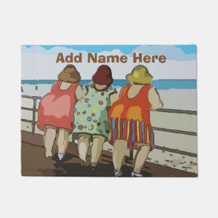 Felpudo Beach Buddies agregar nombre o dirección