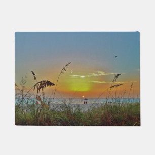 Felpudo Beach Sunset Door Mat