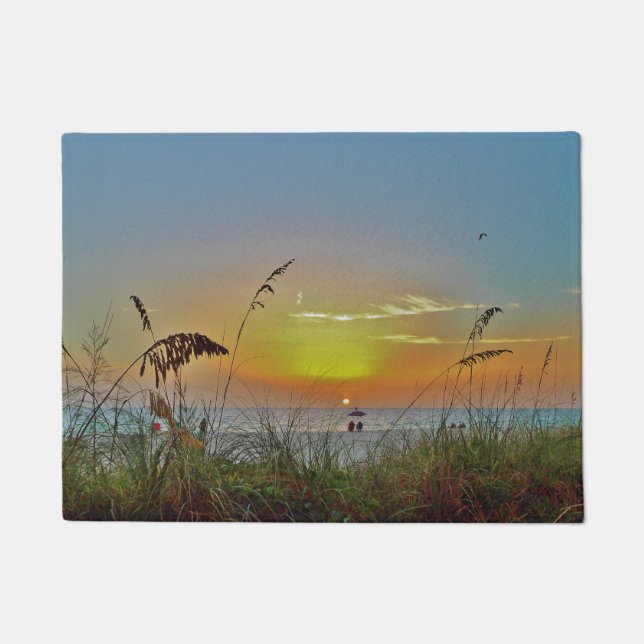 Felpudo Beach Sunset Door Mat (Anverso)
