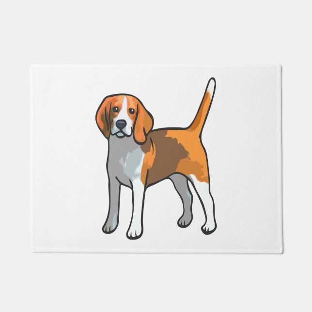 Felpudo Beagle Dog T Shirt (Anverso)