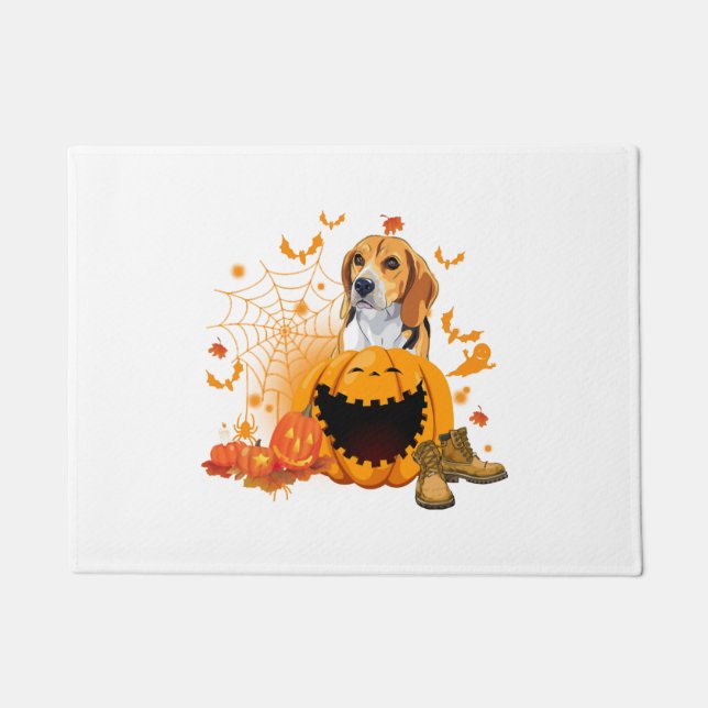 Felpudo Beagle Halloween T ShirtBeagle Dog Halloween (Anverso)