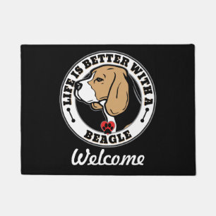 Felpudo Beagle - La Vida Personalizada Es Mejor Con Un Bea