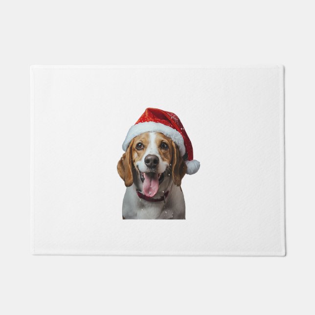 Felpudo Beagle Navidades (Anverso)