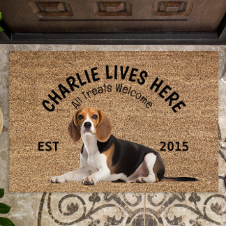 Felpudo Beagle Personalized Doormat